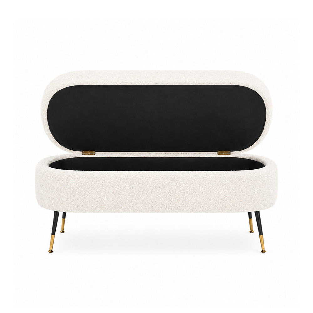 Doe Buck Hilbert bench|White