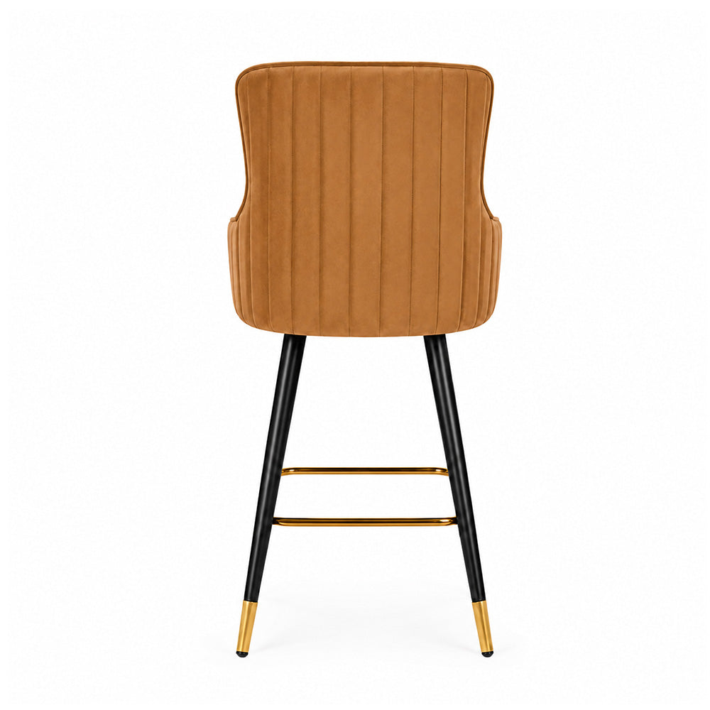 Doe Buck Nolen Barstool|Brown