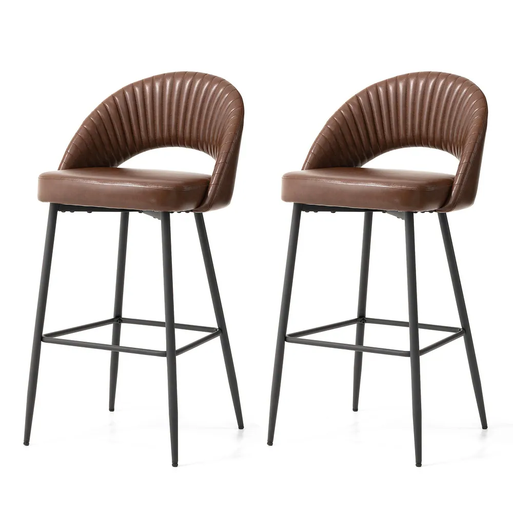 Elmore Bar Stool - Brown