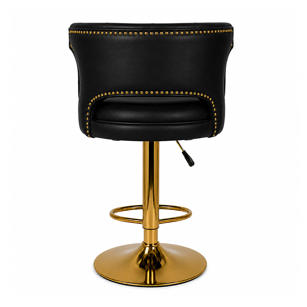 Doe Buck Verona Barstool|Black
