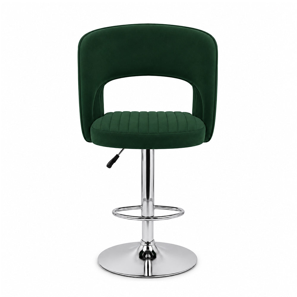 Doe Buck Dee Swiel Bar Stool|Green