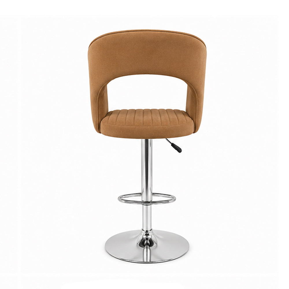 Doe Buck Dee Swiel Bar Stool|Brown
