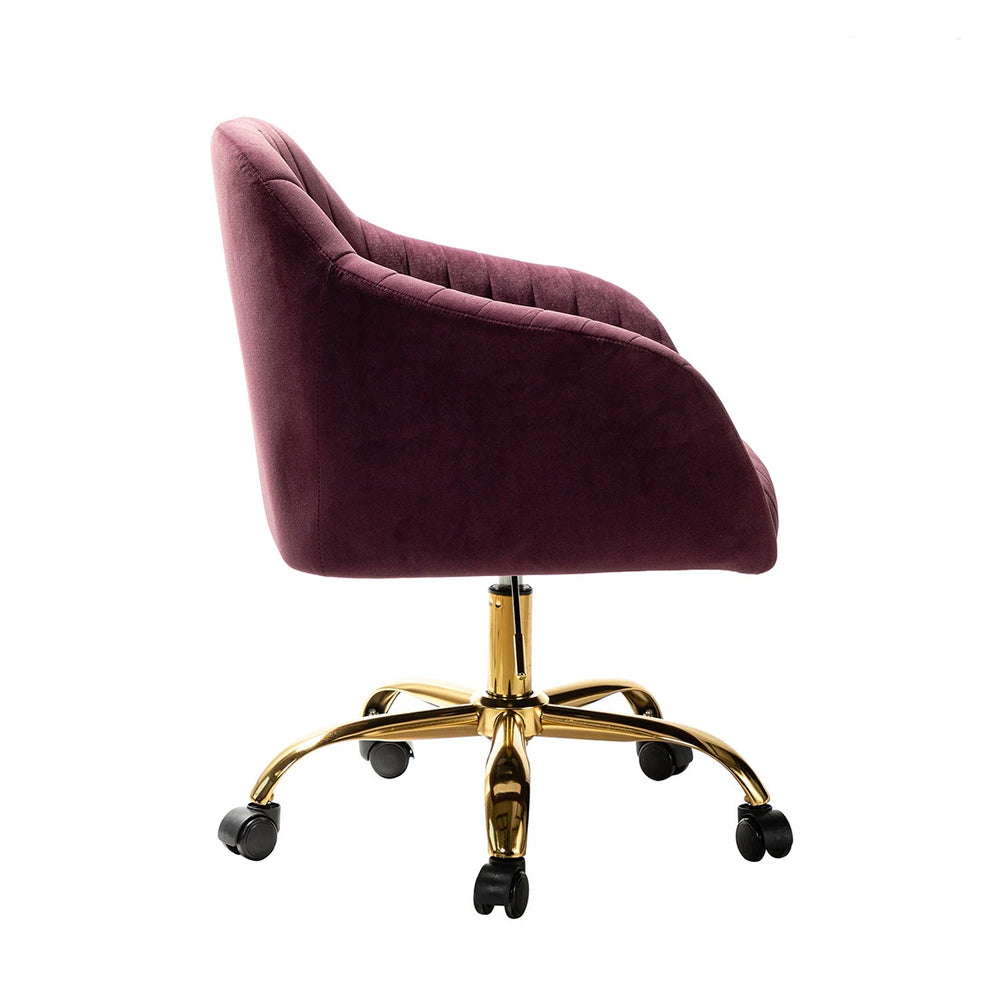 Louise Office Chair| Purple