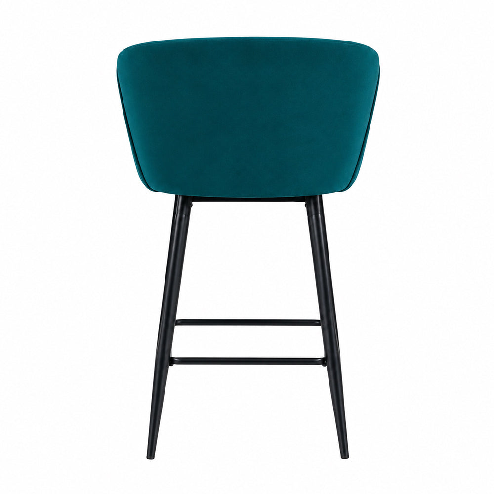 Doe Buck Clea Barstool|Teal
