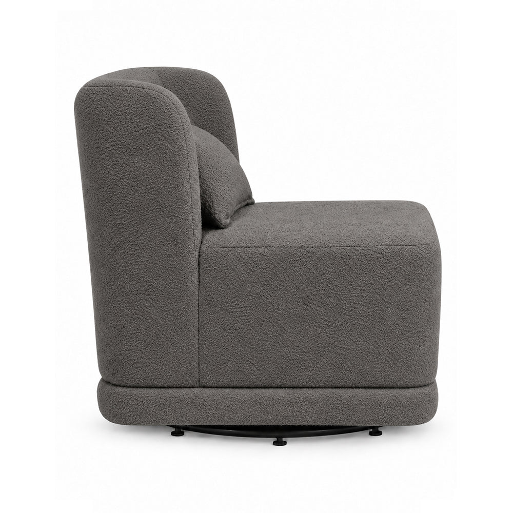 Doe Buck Schillar Lounge Chair | Grey