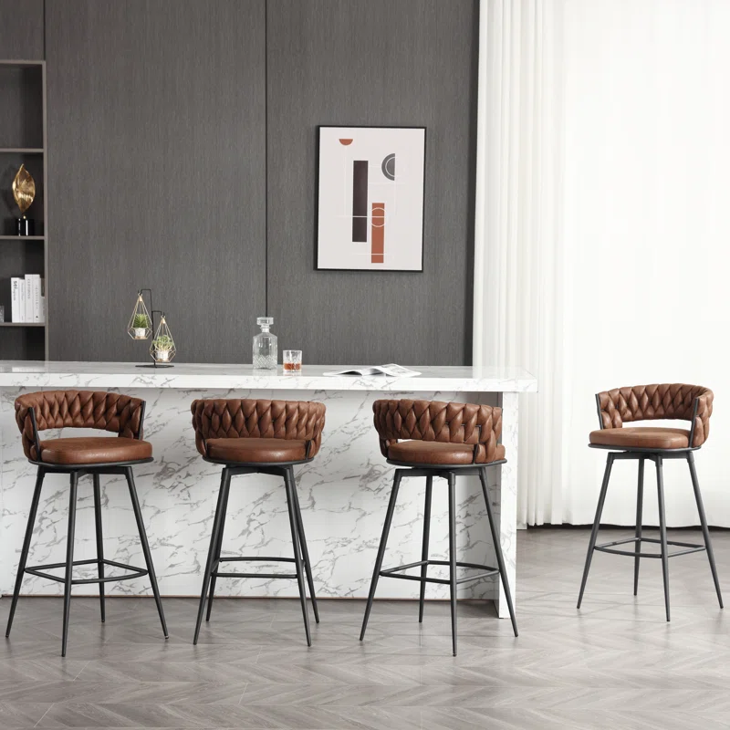 Presley Bar Stool - Brown