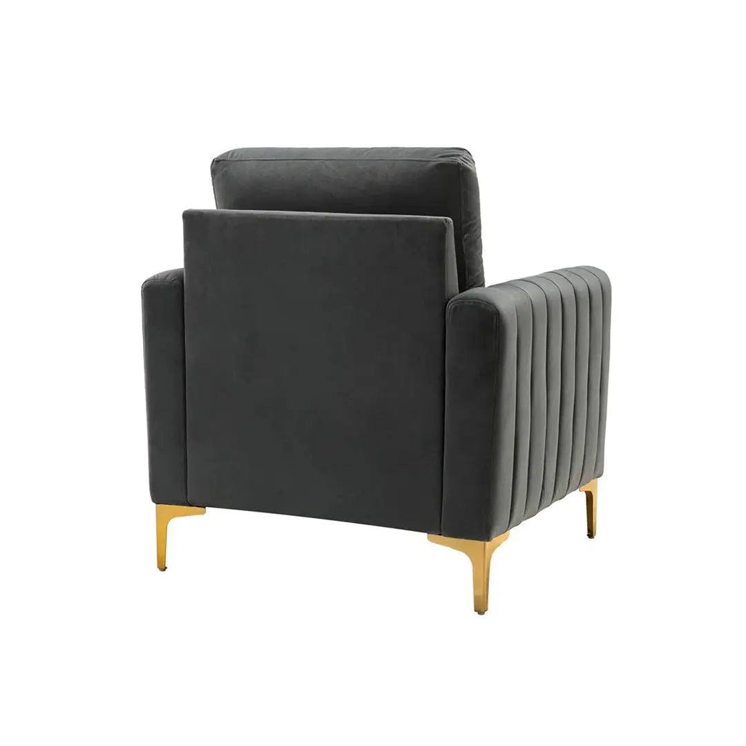 Rafeal Lounge Chair - Grey