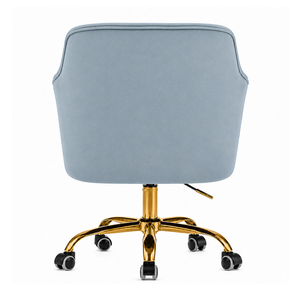 Clemence Office Chair |Sky Blue
