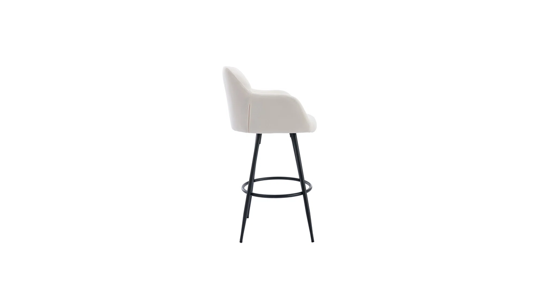 Cayden Bar Stool - White