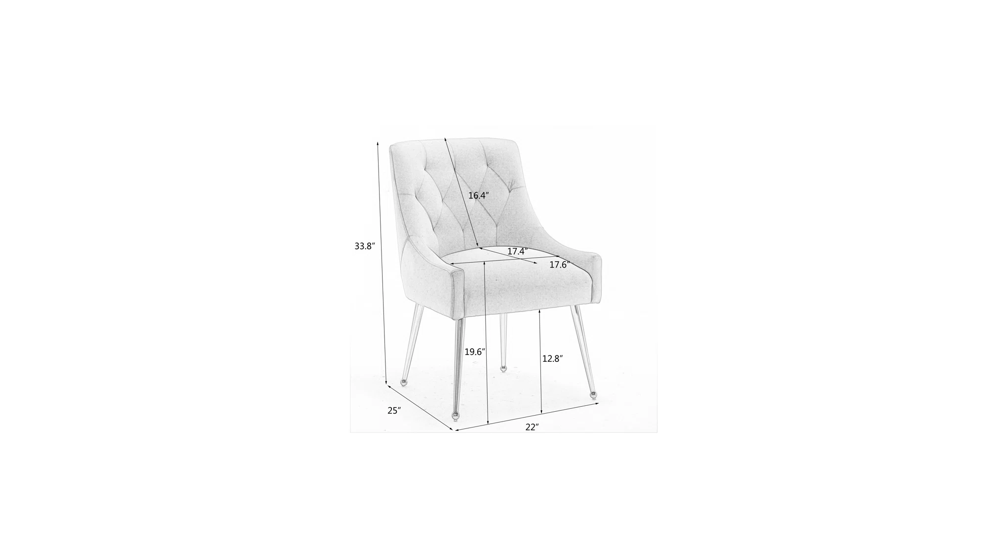 Asul Accent Chair Blue | Designer Accent Chair Ocean Blue