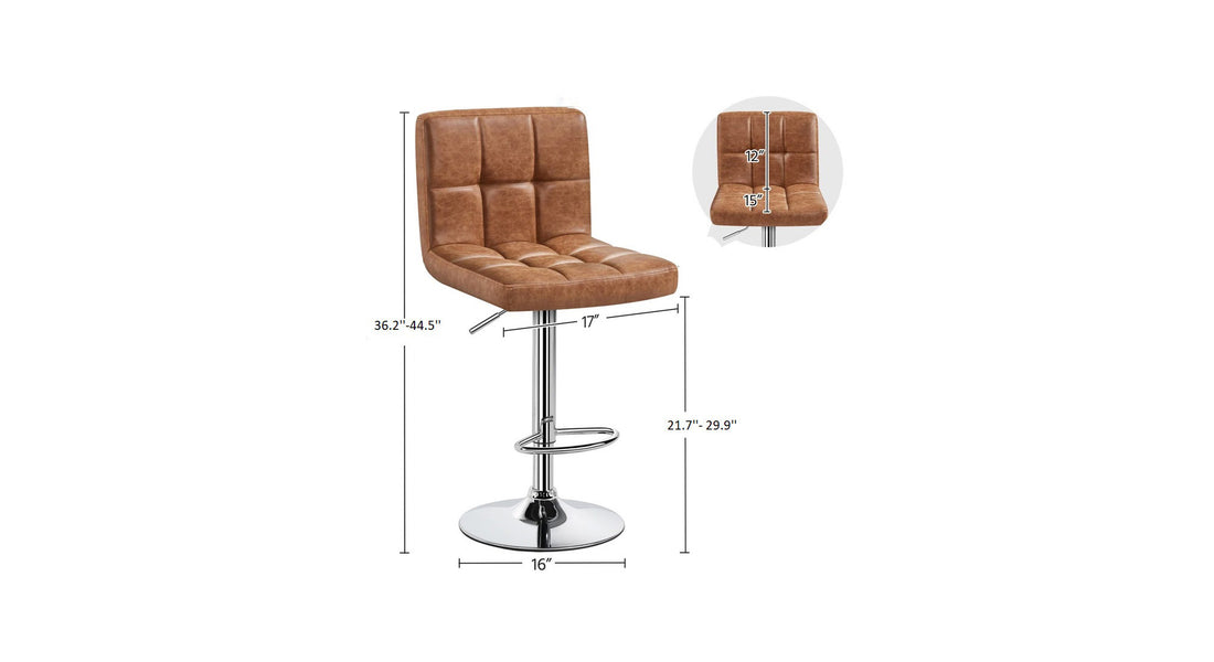 Gerrilyn Swiel Adjustable Bar Stool - Tan
