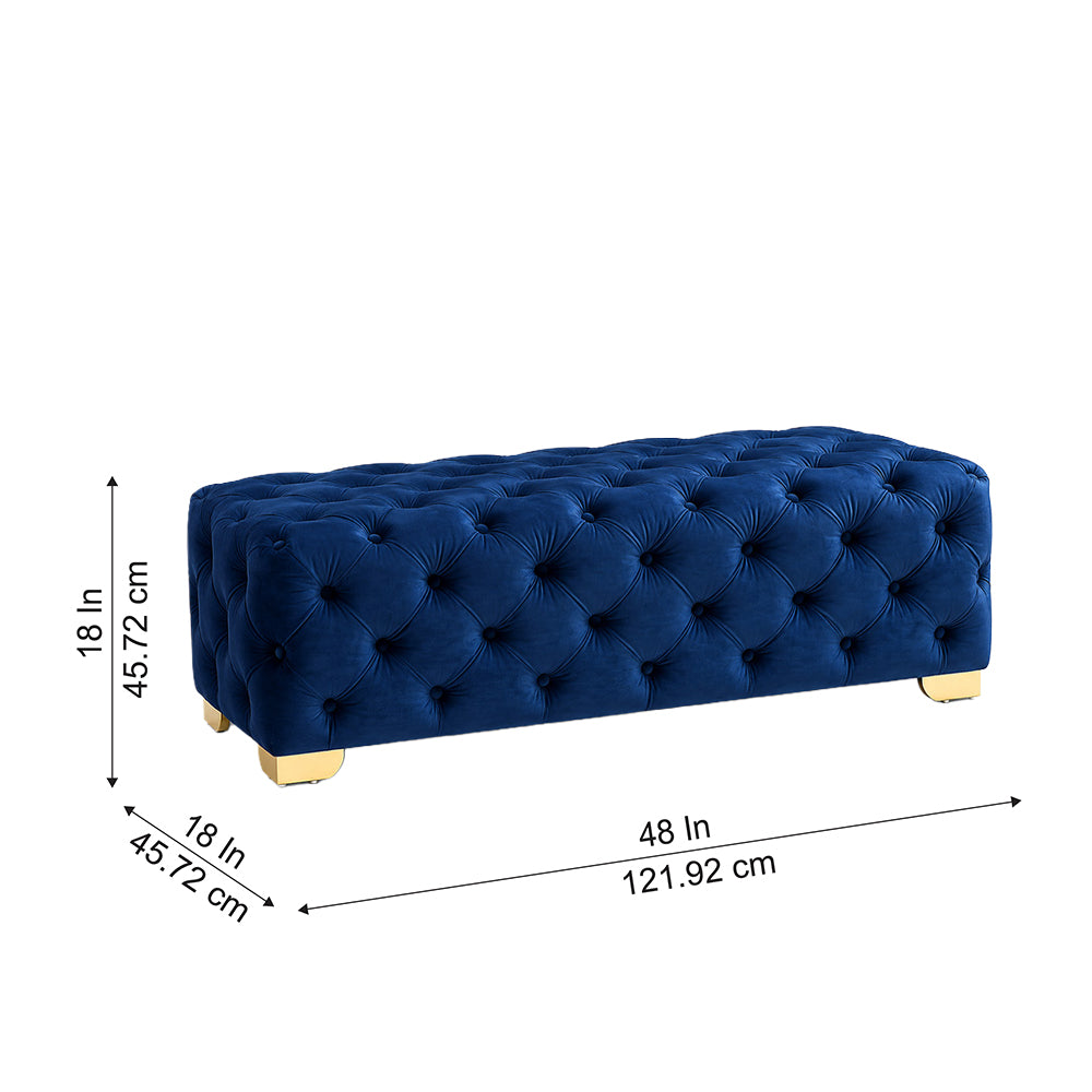Doe Buck velora bench|Blue