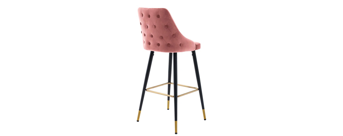 Davan Bar Stool - Pink