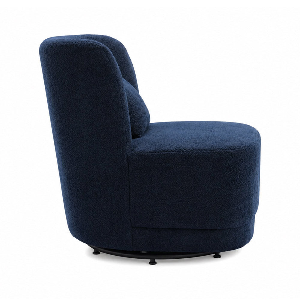 Doe Buck Schillar Lounge Chair|Blue