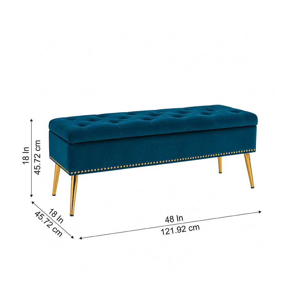 Doe Buck Cove bench|Teal