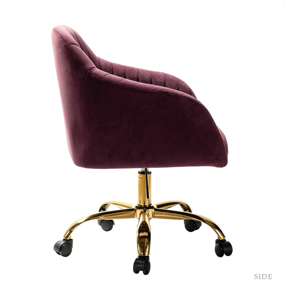 Louise Task Chair Purple | Modern Office Chair Purple