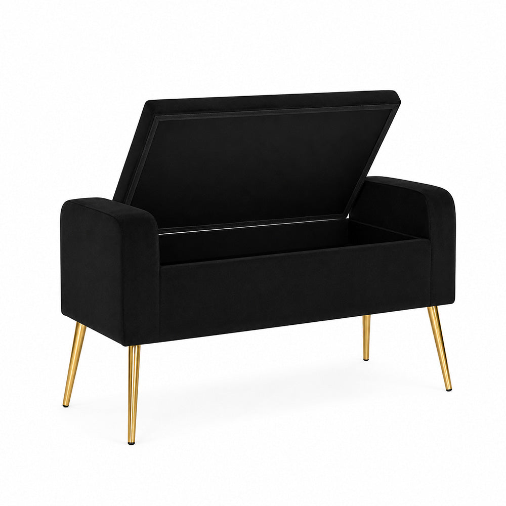 Doe Buck victoria bench|Black