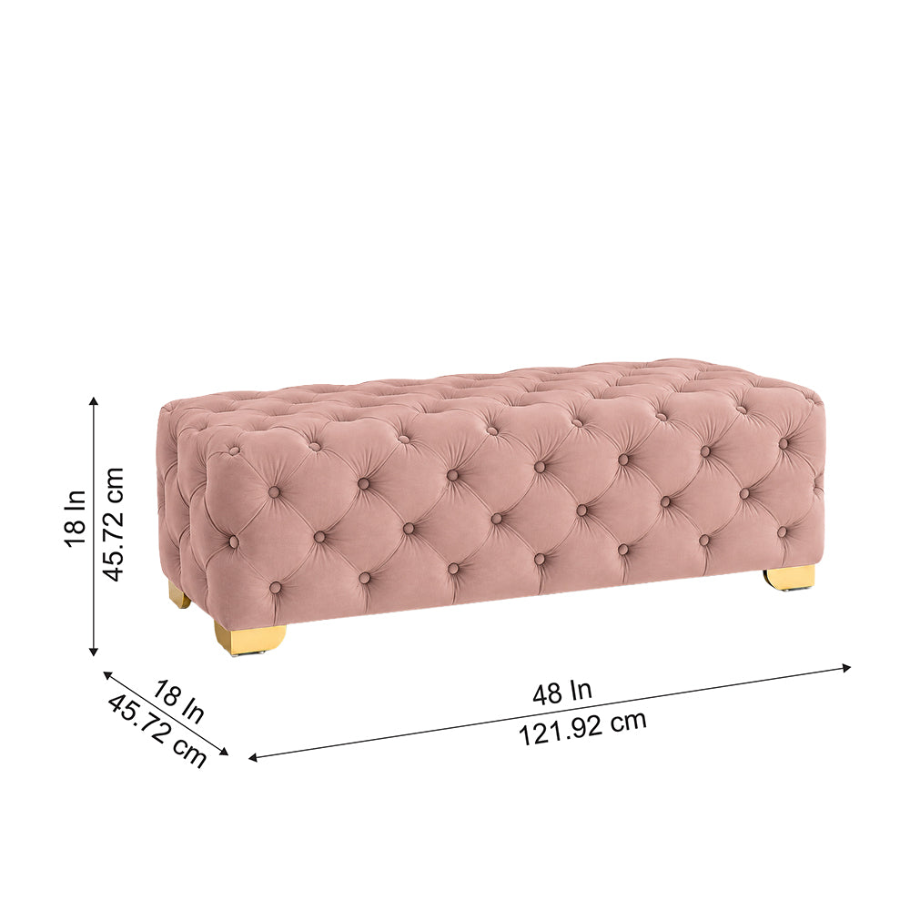 Doe Buck velora bench|Pink