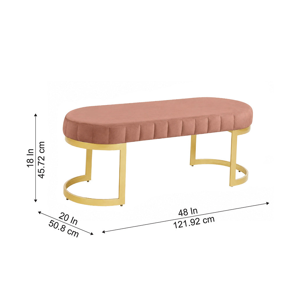 Doe Buck Bella bench|Pink