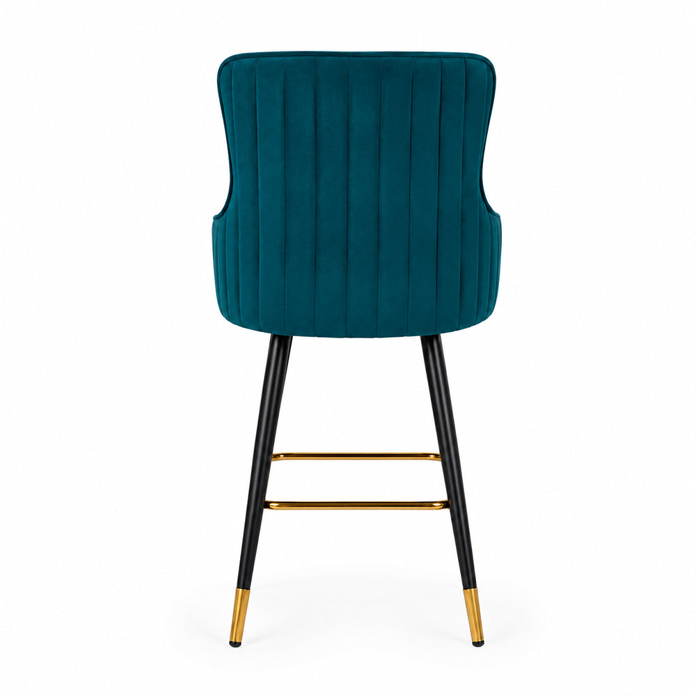 Doe Buck Nolen Barstool|Teal