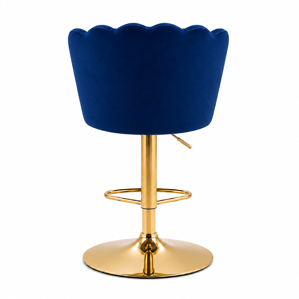 Doe Buck Avidan Bar Stool|Blue