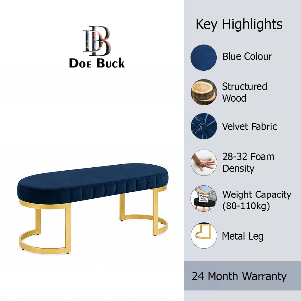 Doe Buck Bella bench|Blue