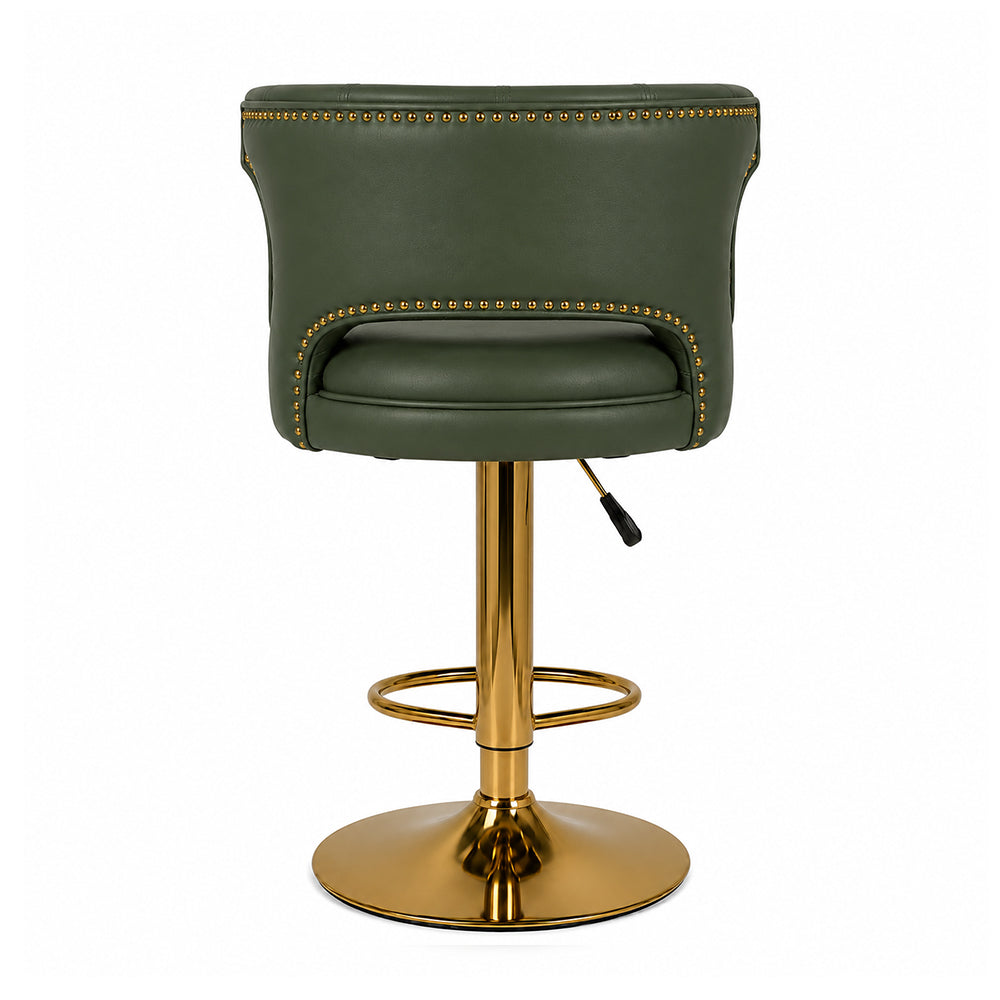 Doe Buck Verona Barstool|Green