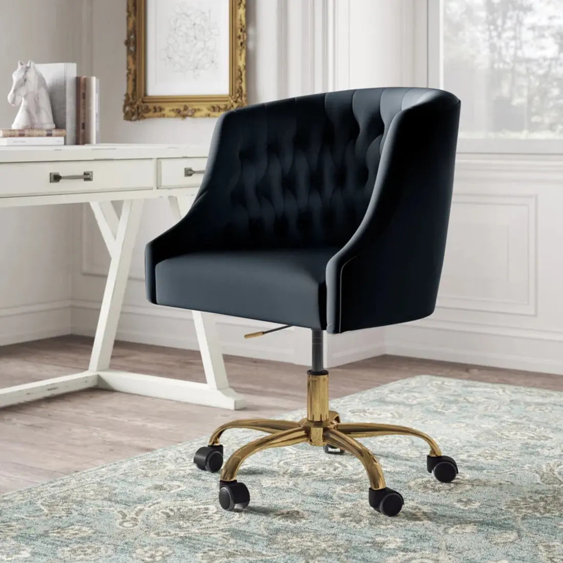 Clemence Modern Task Chair – Black