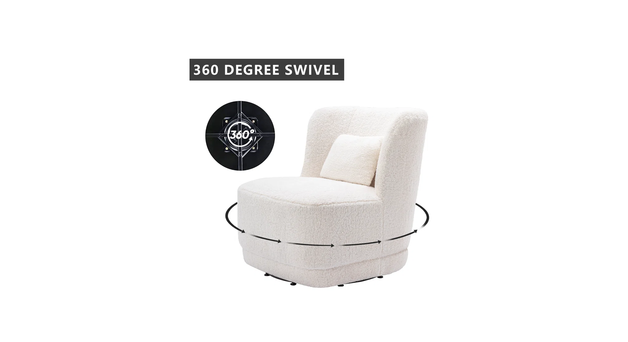 Deeda Barrel Chair Beige | Upholstered Barrel Accent Chair Neutral Beige