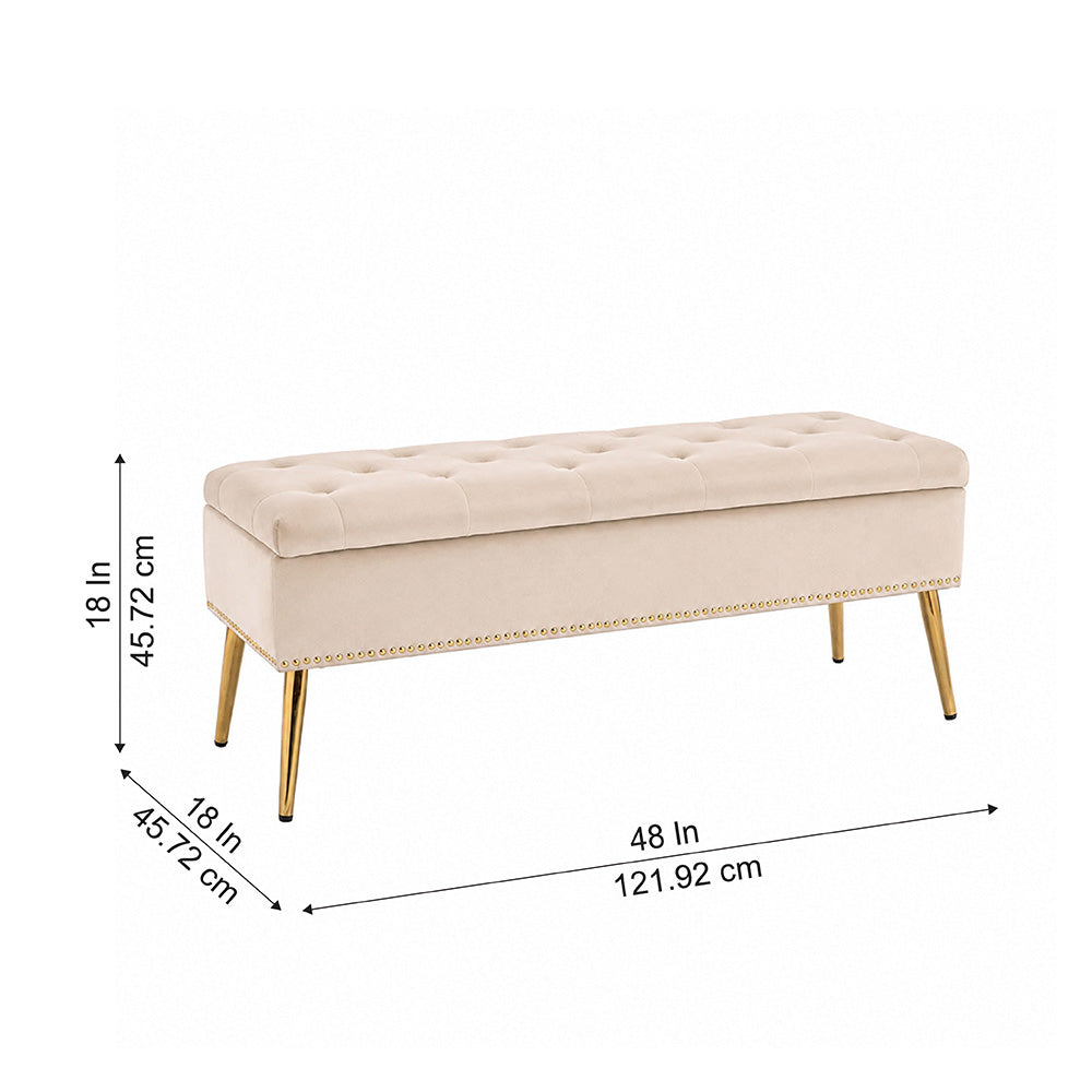 Doe Buck Cove bench|Beige