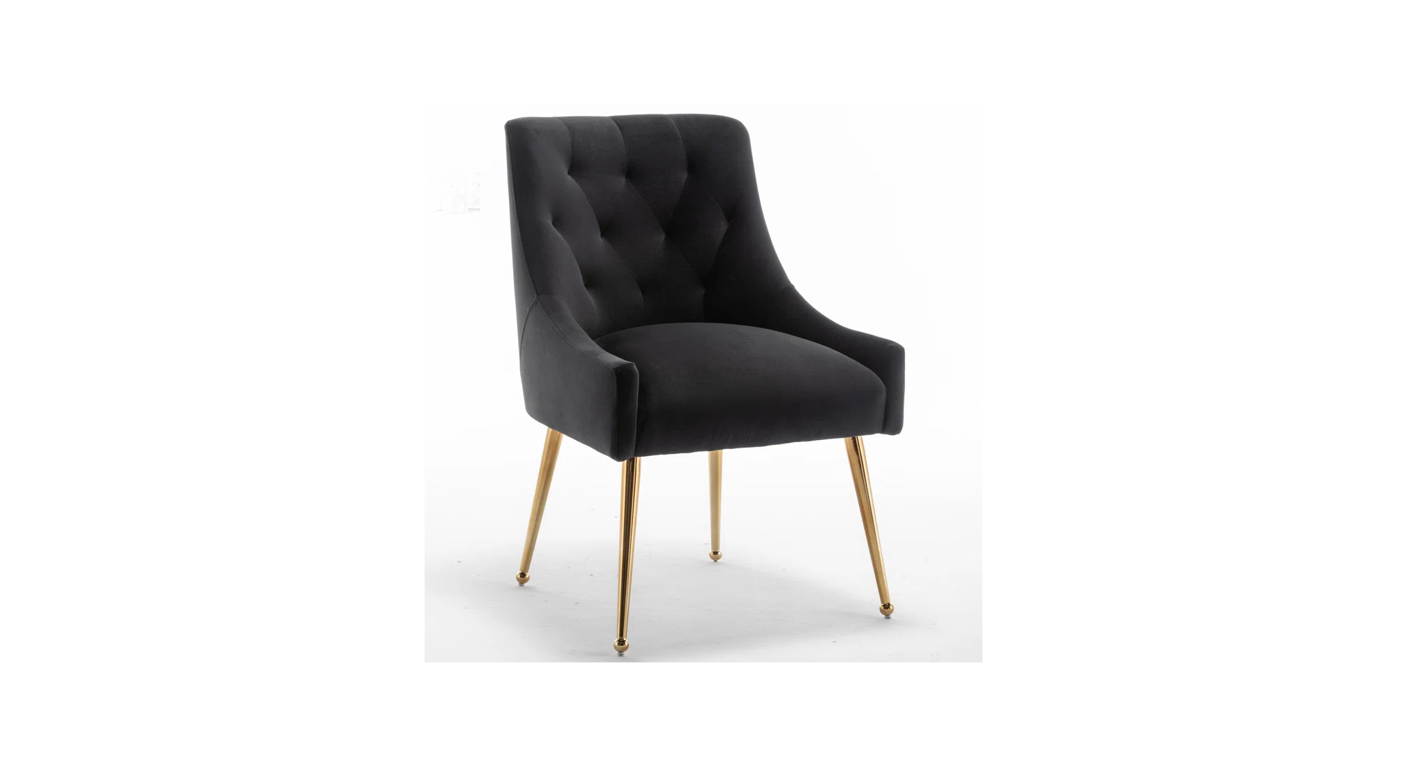 Asul Accent Chair Black | Designer Accent Chair Matte Black