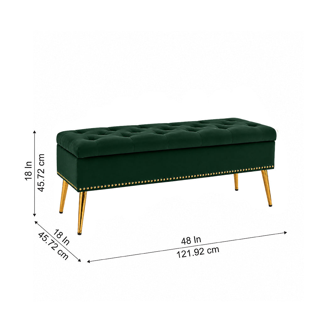 Doe Buck Cove bench|Green