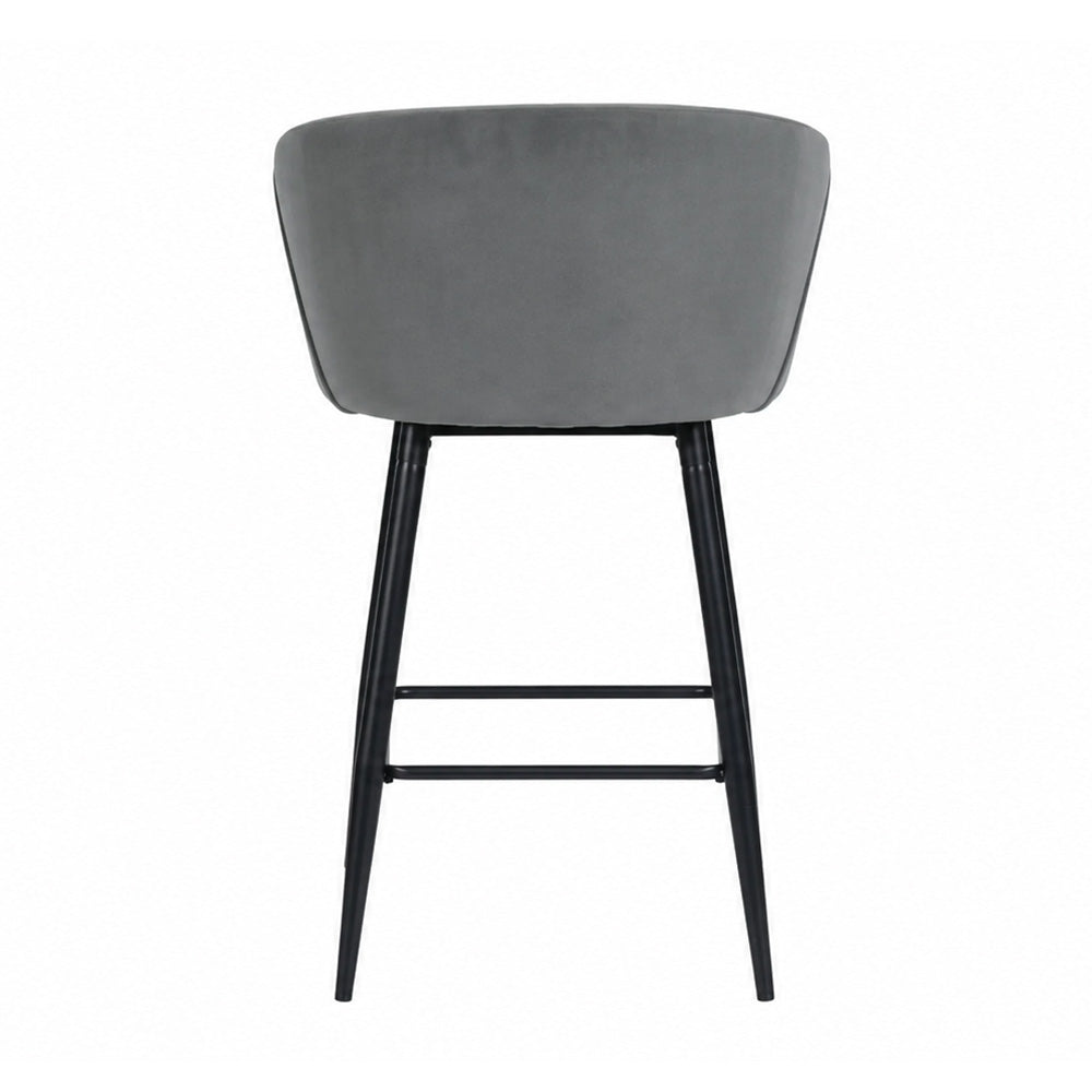 Doe Buck Clea Barstool|Grey