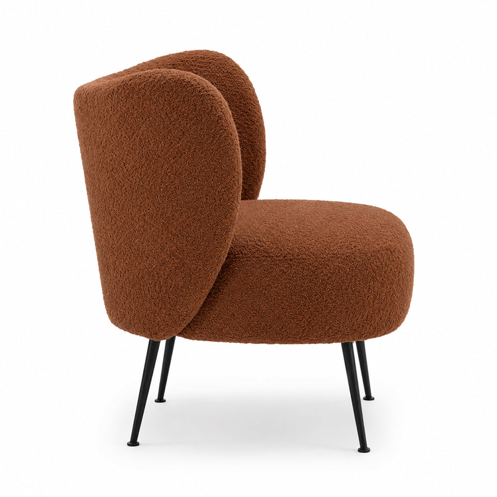 Collin Accent Chair| Dark Brown