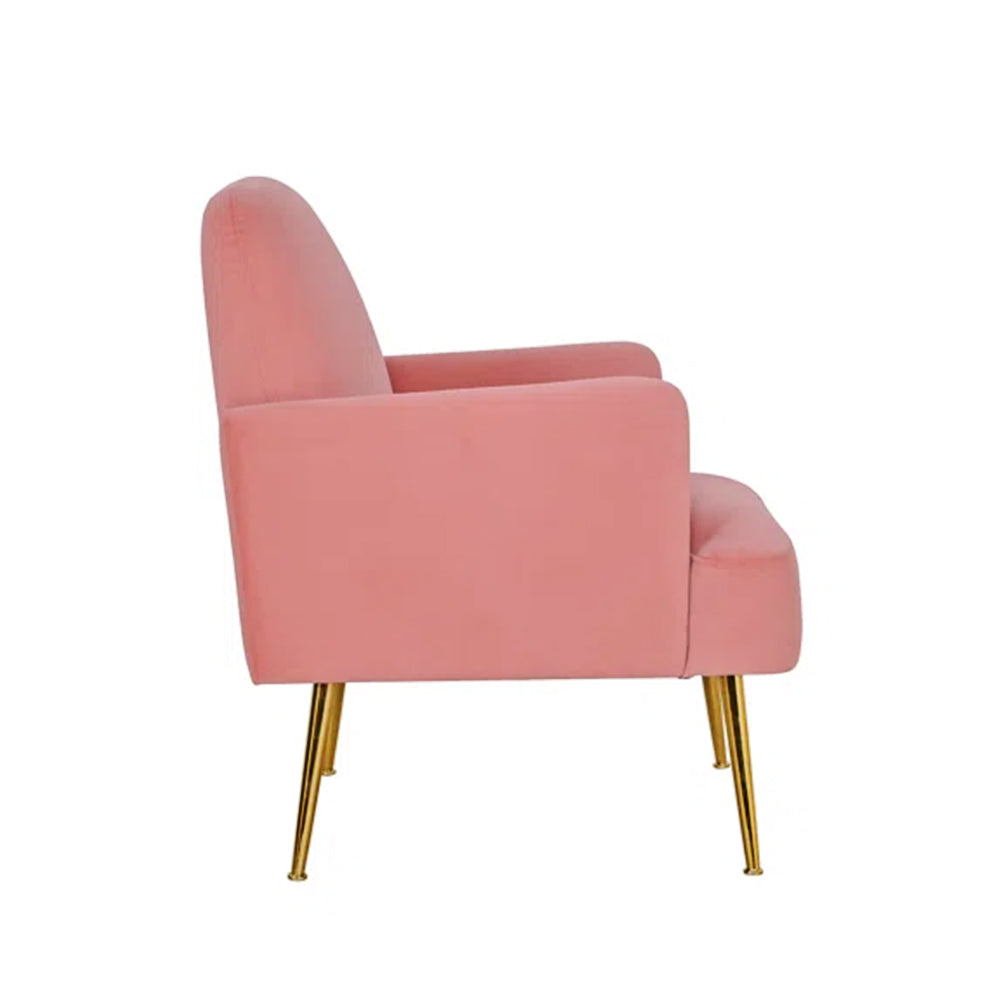 Esme Accent Chair|Pink