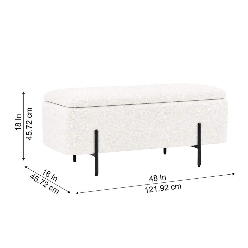 Doe Buck vera bench|White