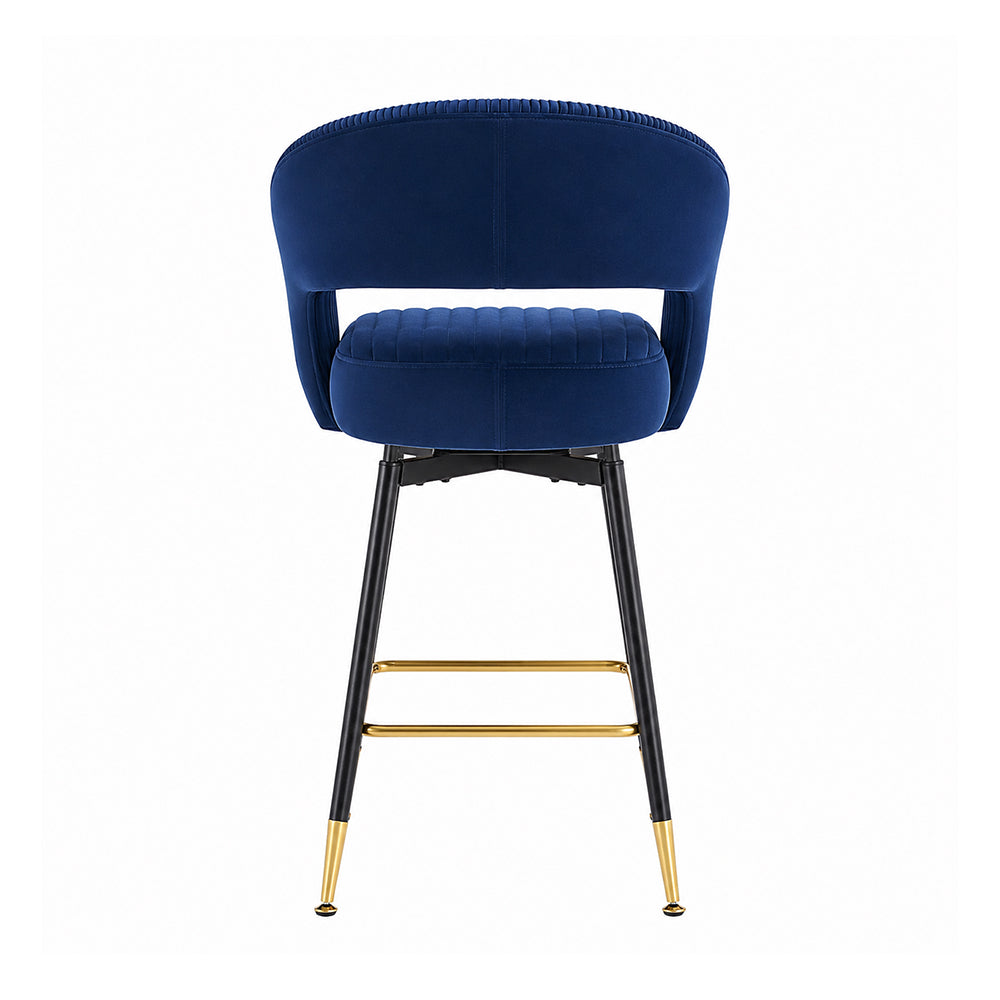 Doe Buck Mixoy Barstool|Blue