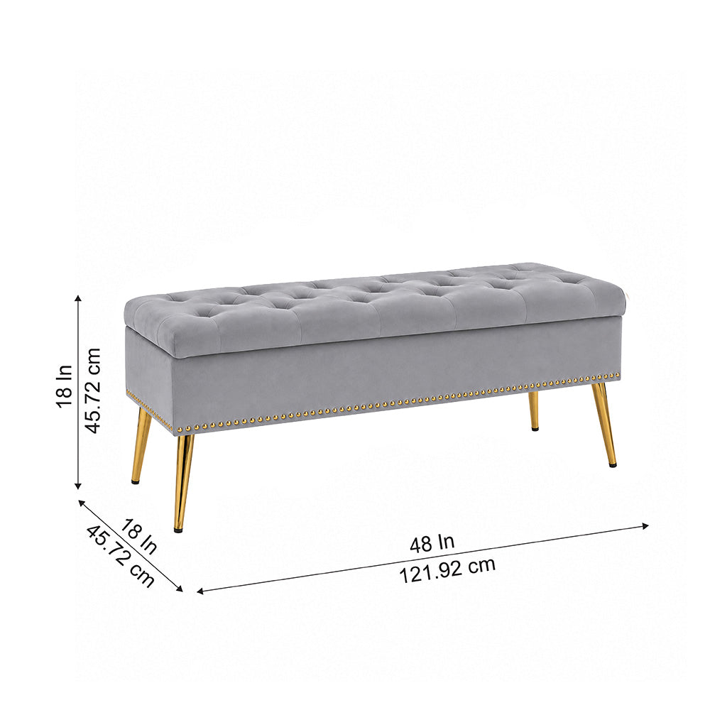 Doe Buck Cove bench|Grey