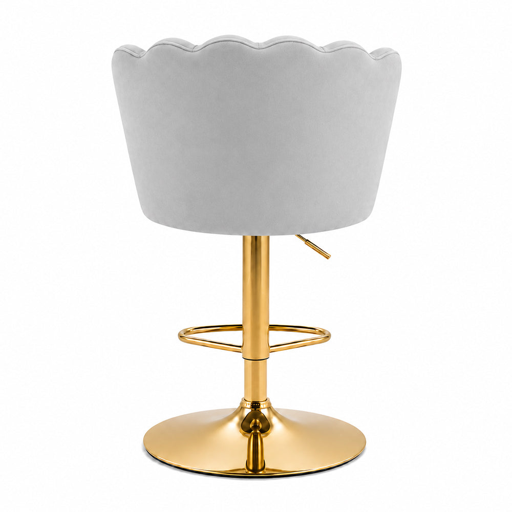 Doe Buck Avidan Bar Stool|Grey