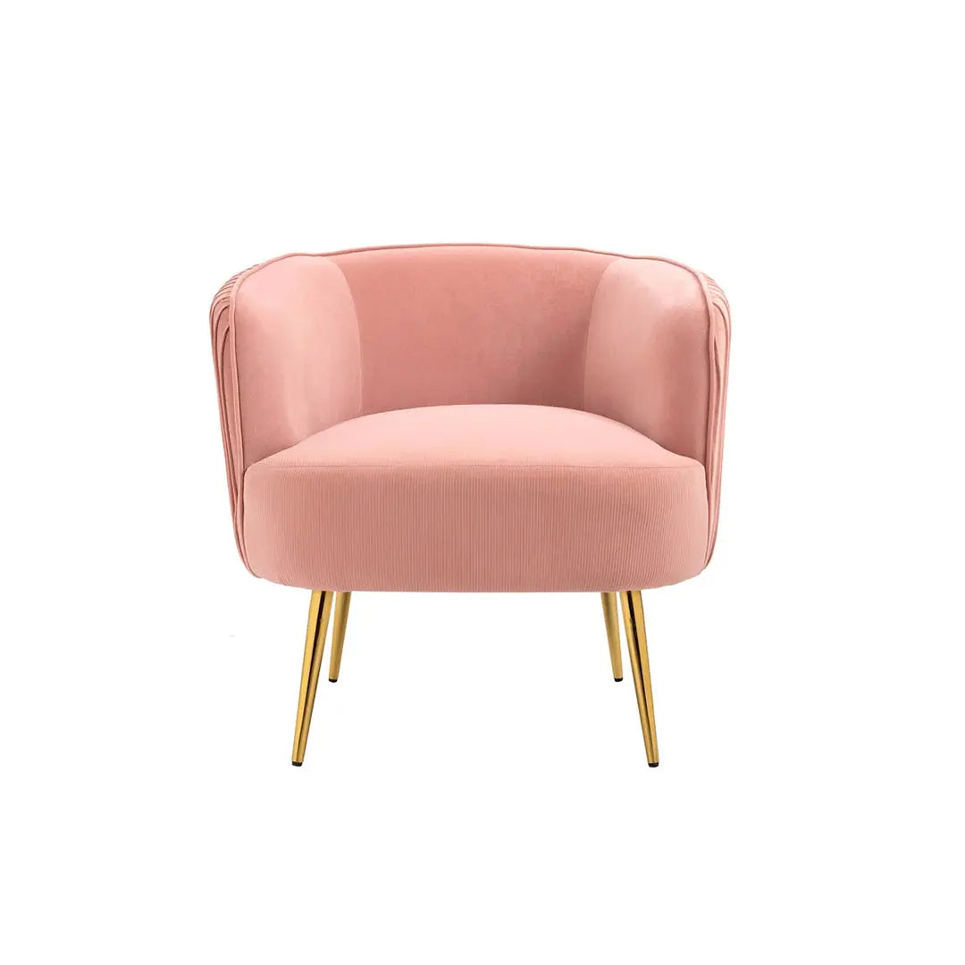 Leiser Accent Chair - Pink