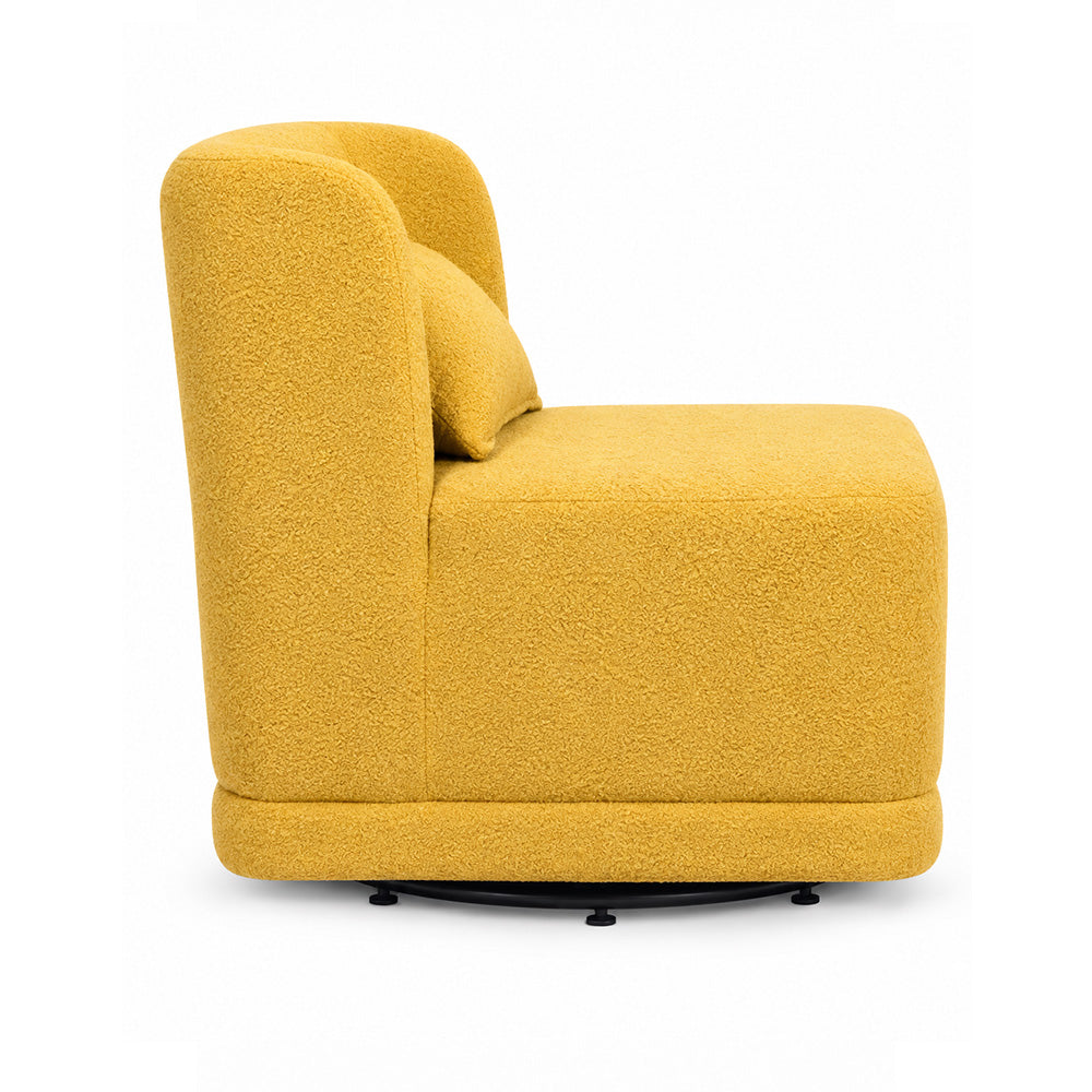 Doe Buck Schillar Lounge Chair | Yellow