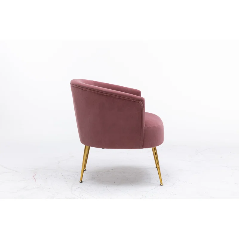 Jiba Accent Chair Yellow | Plush Lounge Accent Chair Mustard Yellow