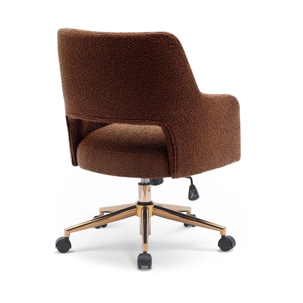 Lotsee Task Chair Brown | Mesh Office Chair Brown