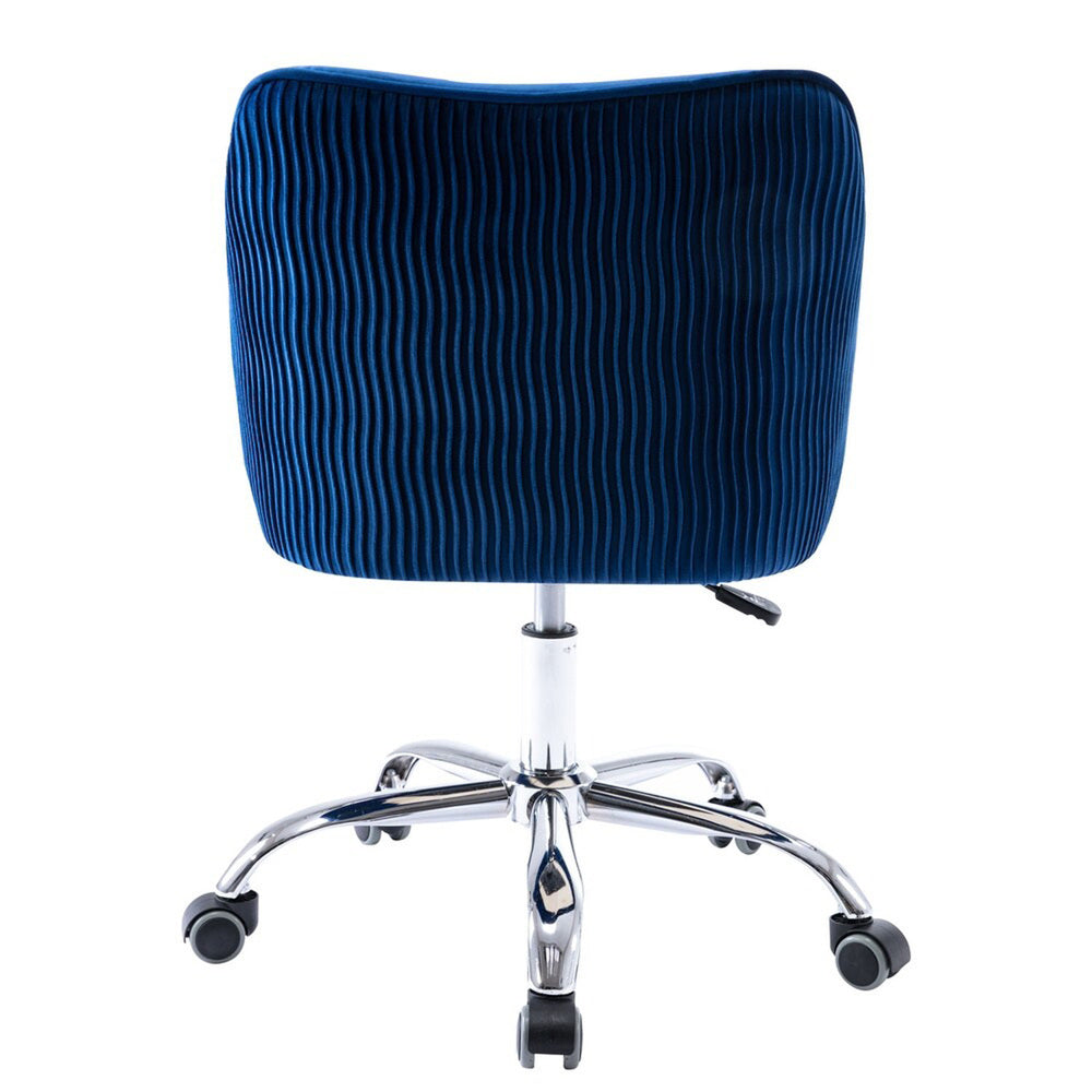 Leisel Task Chair Blue | Adjustable Office Chair Blue