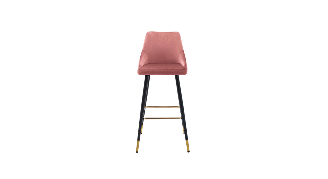 Davan Bar Stool - Pink