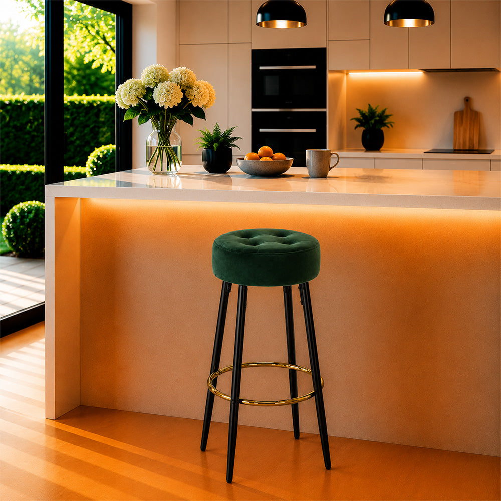 Doe Buck Deria Barstool|Green