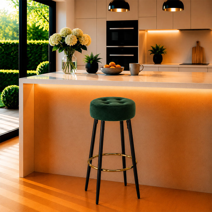 Doe Buck Deria Barstool|Green