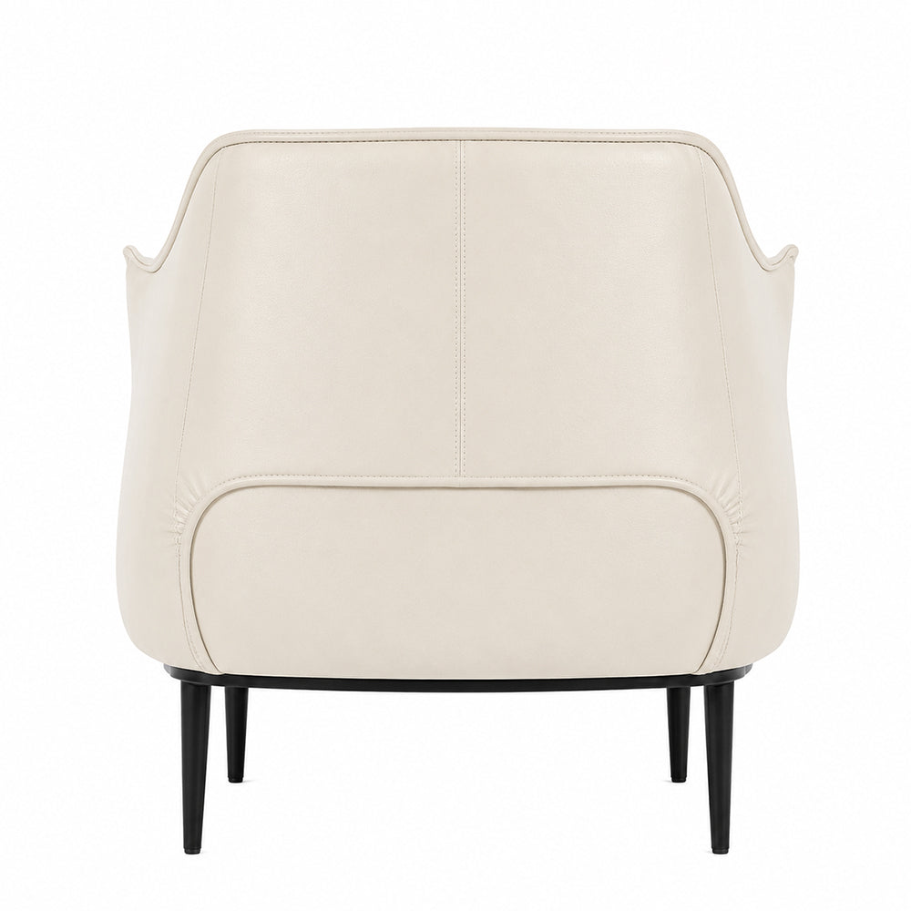 Almeda Lounge Chair| Off-White