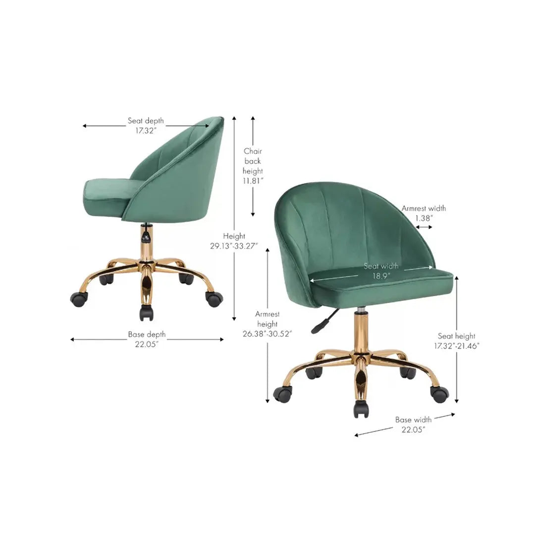 Hindmen Task Chair - Green