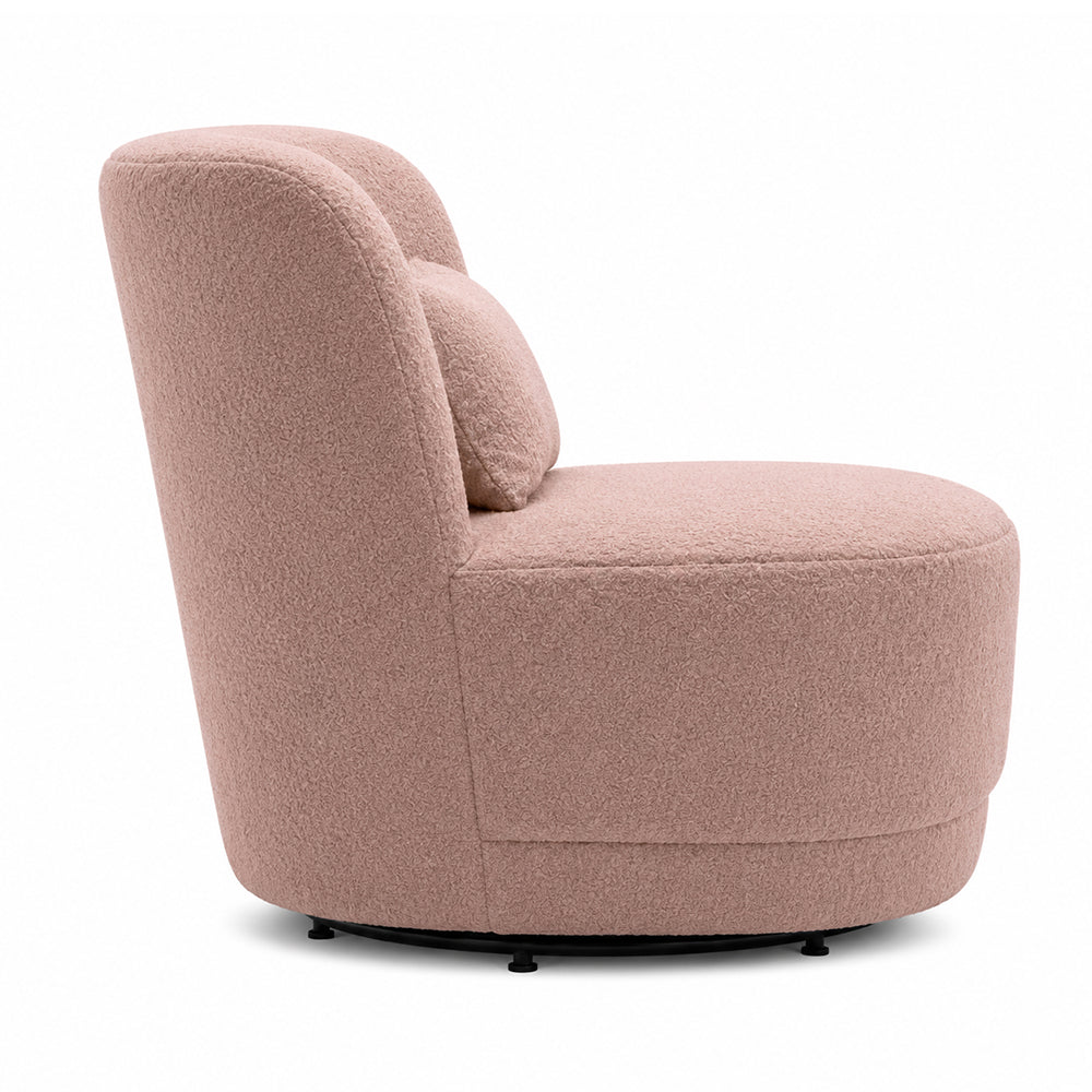 Doe Buck Schillar Lounge Chair|Pink